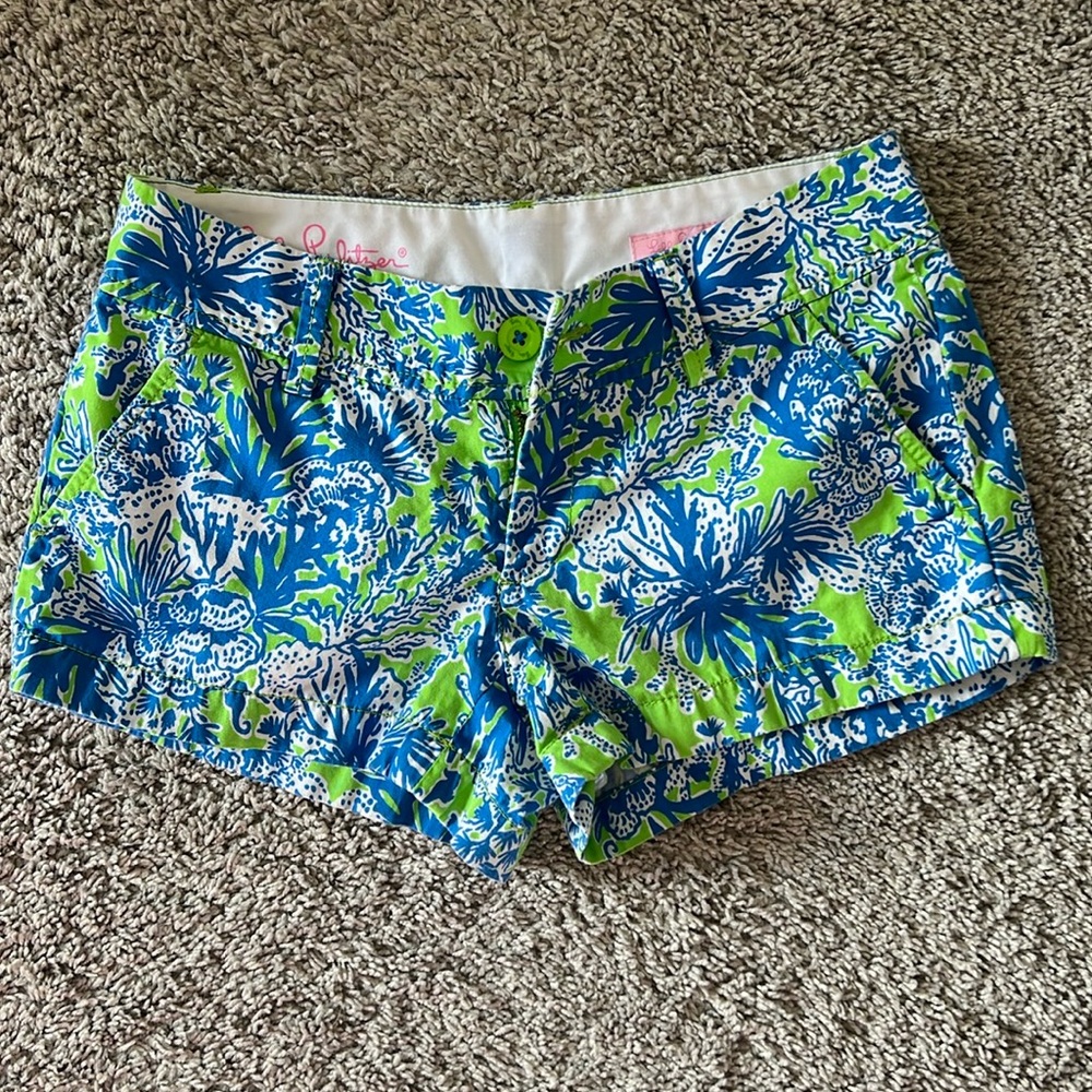 Size 0 Lilly Pulitzer The Walsh Short